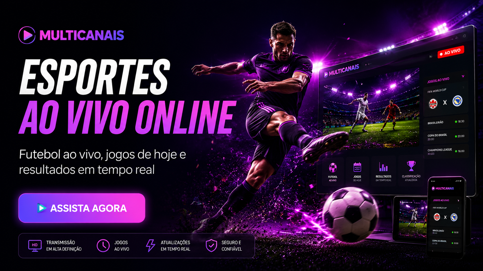Multicanais esportes ao vivo online